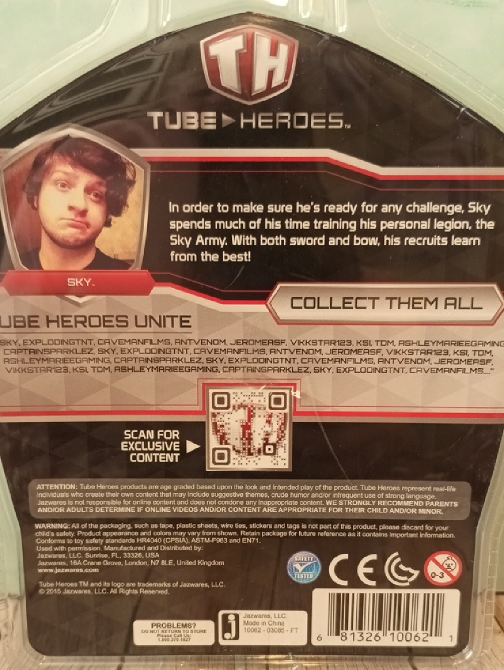 Tube Heroes Sky Hero Pack Action Figure Set - Gold & Olive - Picture 2 of 2